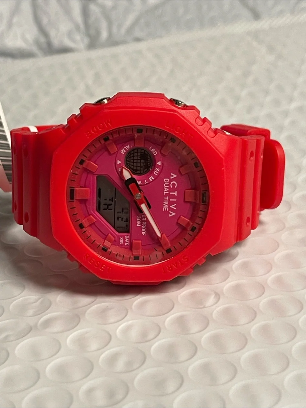Activa Recon X Invicta Analog Digital Unisex Watch - 45.5mm, Red